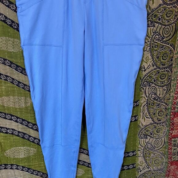 Free People Movement Baby Blue High Fives Joggers Size Small - Picture 7 of 16